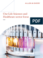 Our Life Sciences and Healthcare Sector Focus 2022