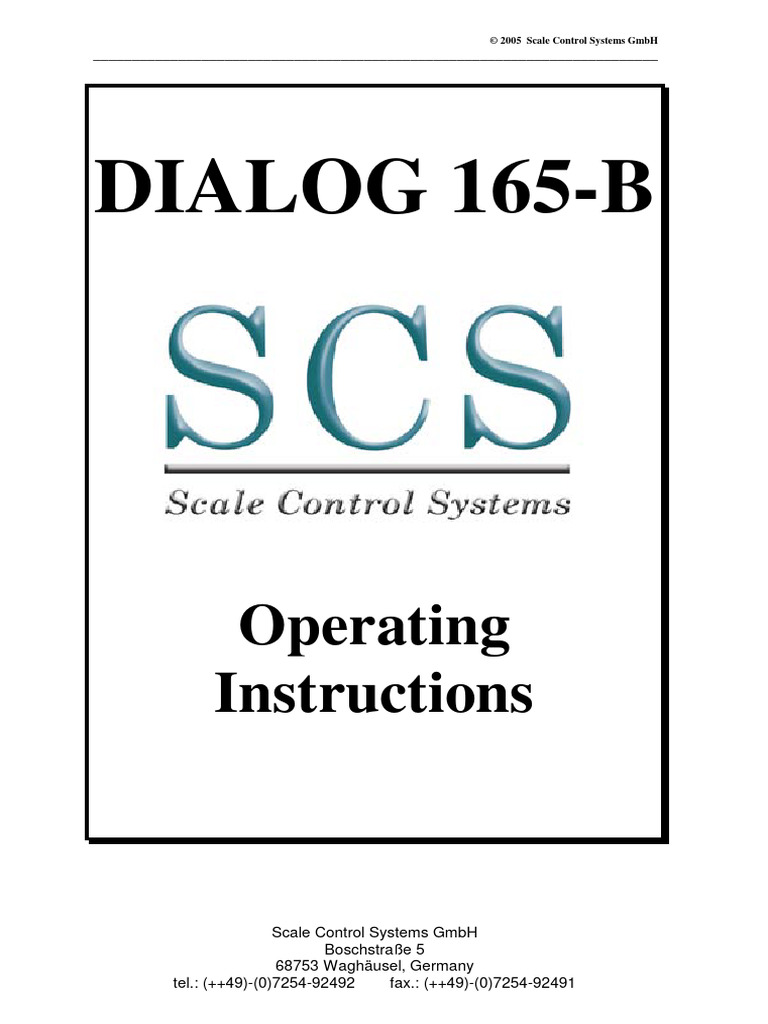 User Manual D165V - B English Rev 2 - 3 | PDF | Parameter (Computer ...
