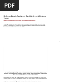 Bollinger Bands Explained - Best Settings & Strategy Tested