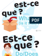 Classroom Question Posters - French