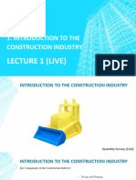 QS Civil Chapter 1 Introduction To Quantty Surveyer CIvil and The Construction Industry