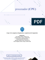 El Microprocesador (CPU)