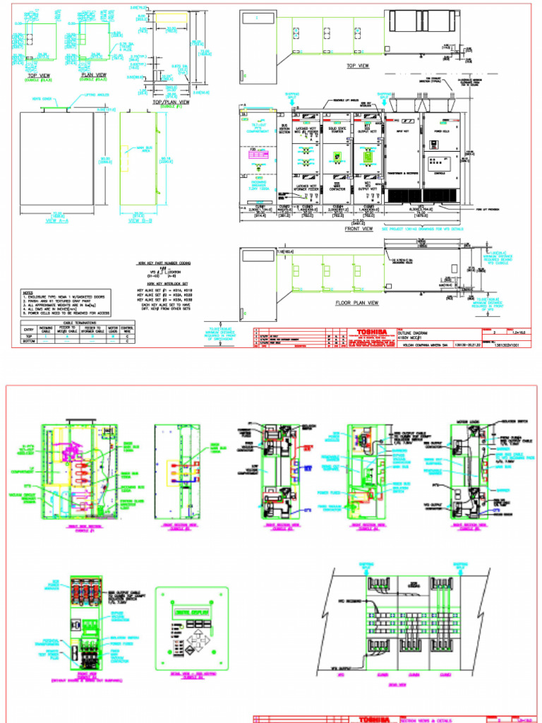 VFD Project 136142 Electrical Layout | PDF