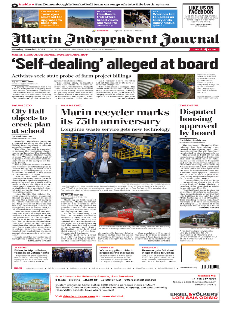 The Marin IJ Obituary: A Window into the Lives of Marin County's Fallen