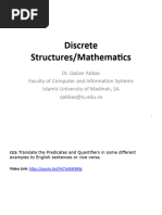 Discrete Structures/Mathematics