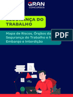 2 - Mapa de Riscos, Órgãos Da Segurança Do Trabalho e NR 3 - Embargo e Interdição