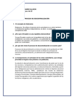 TAREA Proceso de Descentralización