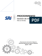 3 Procedimiento Gestión de Infracciones