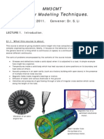 Mm3Cmt Computer Modelling: Techniques