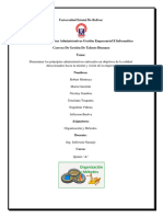 Principios Administrativos