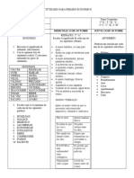 Actividades para Permiso Económico Noviembre 2022 - Profr. Agustín Ávila Zárate