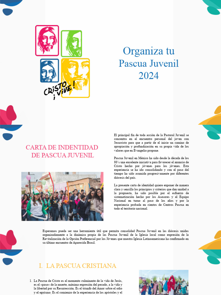 Organiza tu Pascua Juvenil 2024 | PDF | Pascua de Resurrección ...