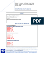 Orçamento Prefeitura Chuí Ultrasul.