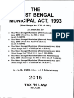 West Bengal Municipal Act