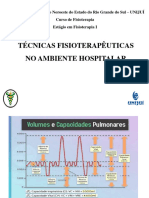 Aula de Técnicas e Recursos Fisioterapêuticos - LEITOS