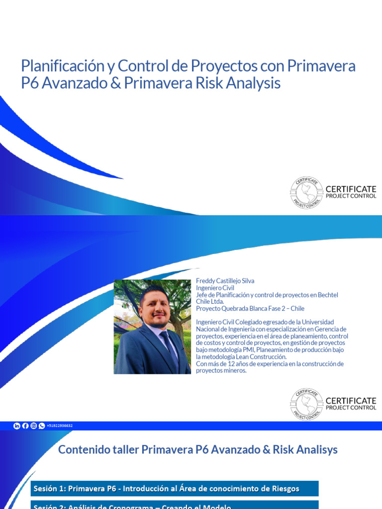 sesi-n-03-primavera-p6-avanzado-rev-0-pdf-gesti-n-de-proyectos