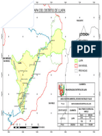 Mapa Distrital Llapa Peru