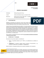 006-2024 - Alcance Del Término de Retraso en Contrato de Obra... Aplicación Automatica de La Penalidad Por Mora