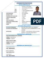 Curriculum Patricio Anchundia