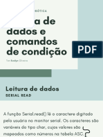 Aula 8 - Leitura de Dados e Comandos de Condição