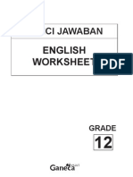 English Worksheet: Kunci Jawaban
