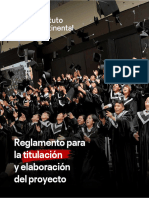 Reglamento de Titulación 2023-10