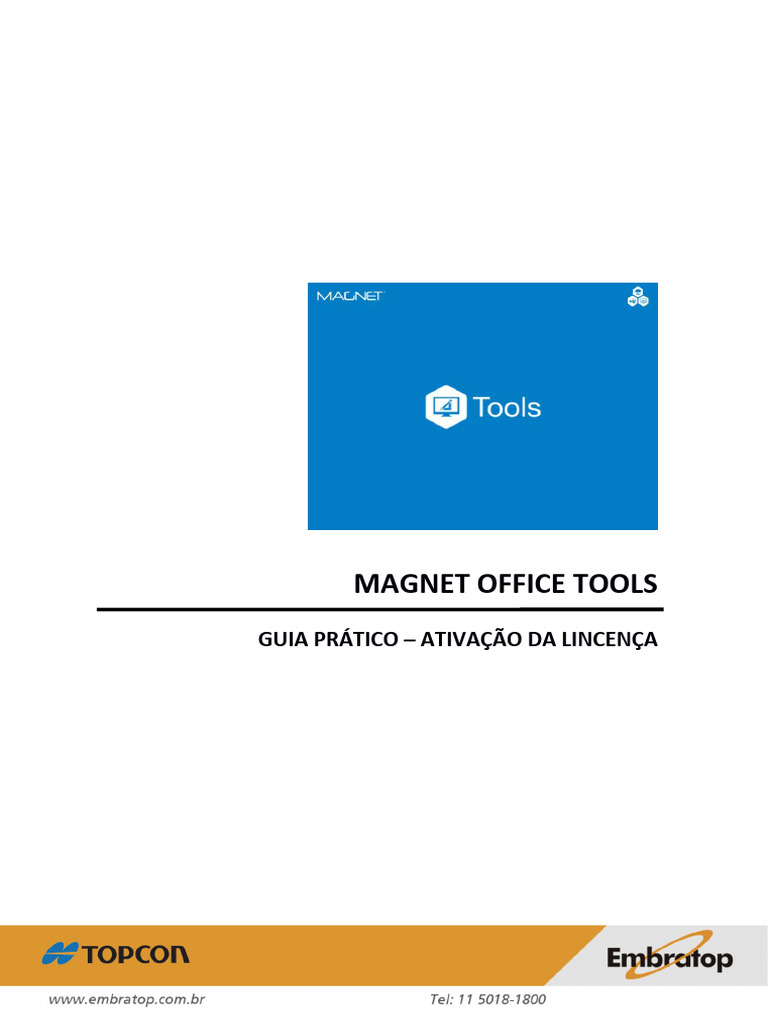 Ativação da Licença do Magnet Office Tools | PDF | Pen-drive | USB