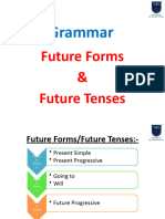 Grammar: Future Forms & Future Tenses