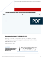 Ordenanza Municipal - Normas y Documentos Legales - Servicio de Administración Tributaria de Chiclayo - Plataforma Del Estado Peruano