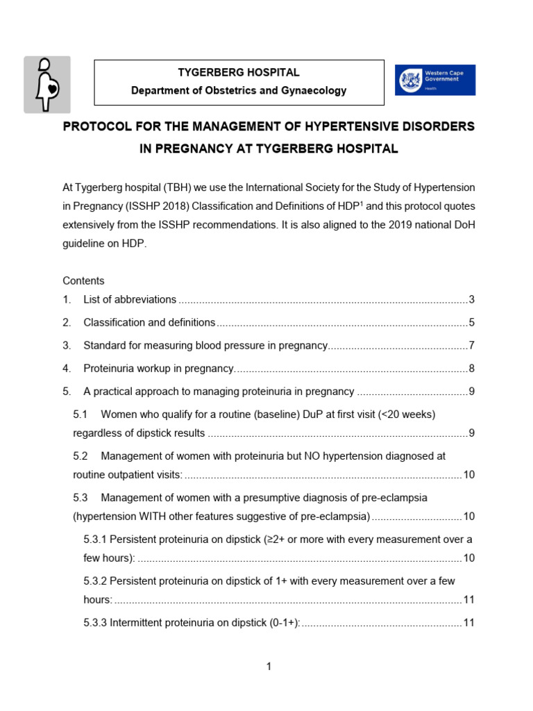 TBH - 2019 Hypertension in Pregnancy | PDF | Hypertension | Blood Pressure