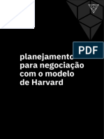 Ebook Unico - Palnejamento para Negociação Com o Modelo de Harvard