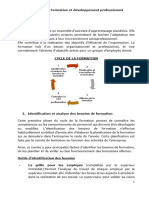 Cours Formation Dévellopement Personnel