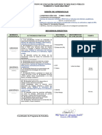 Nº 5ta. SESIÓN DE APRENDIZAJE - Fundamentos de Investigacion