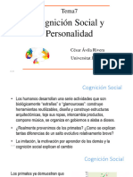 Tema7 - Cognicion Social y Personalidad
