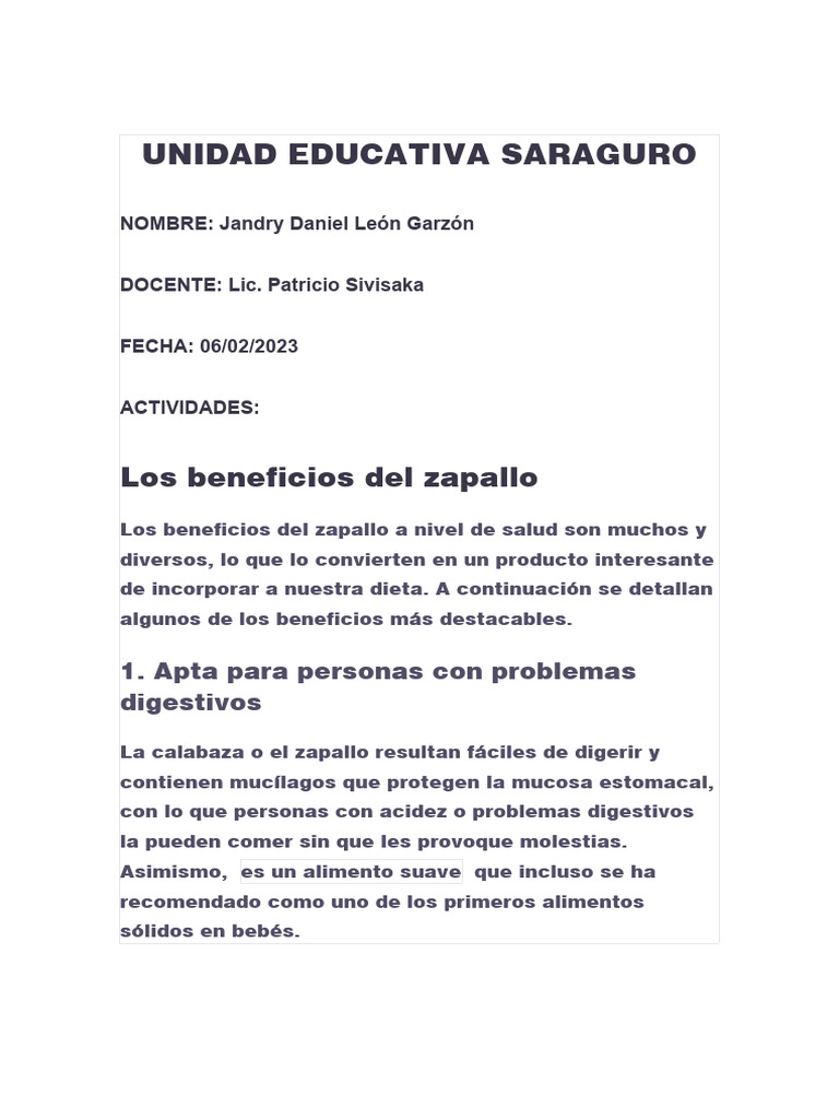 Tarea de Eduf | PDF | Antioxidante | Alimentos