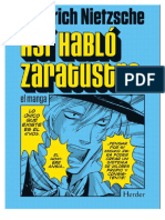 Nietzsche Friedrich - Asi Hablo Zaratustra - El Manga (Herder)