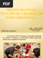 Ecografía FAST en Trauma: Guía Esencial | PDF | Ultrasonido | Lesión