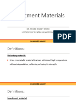 Investment Materials
