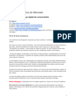 Informações sobre o setor de Artigos Esportivos (1)