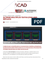 Alterar Multiplos Textos