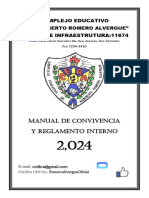 Manual de Convivencia Cedhra Modificación 2024