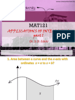MAT121 Integration appln-Part1-AREAS SOE 2019