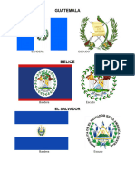 Banderas y Escudos de Centro America
