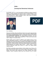 Biografi BJ Habibie Bapak Teknologi Dan