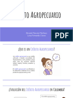 Credito Agropecuario - Economía