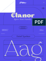 Typespeciment Elanor