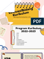 Evaluasi Bidang Kurikulum 2023