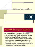 Taxonomia e Sistemtica