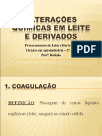 Alterações Químicas em Leite e Derivados