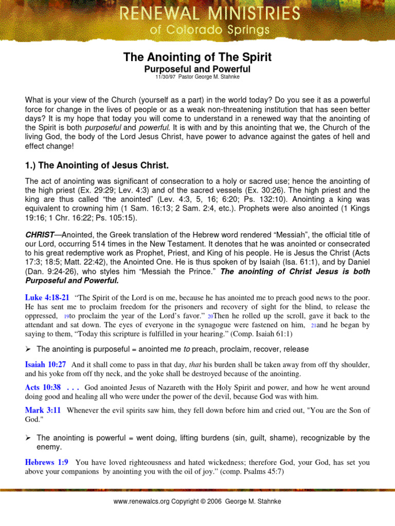 Anointing visual data 3